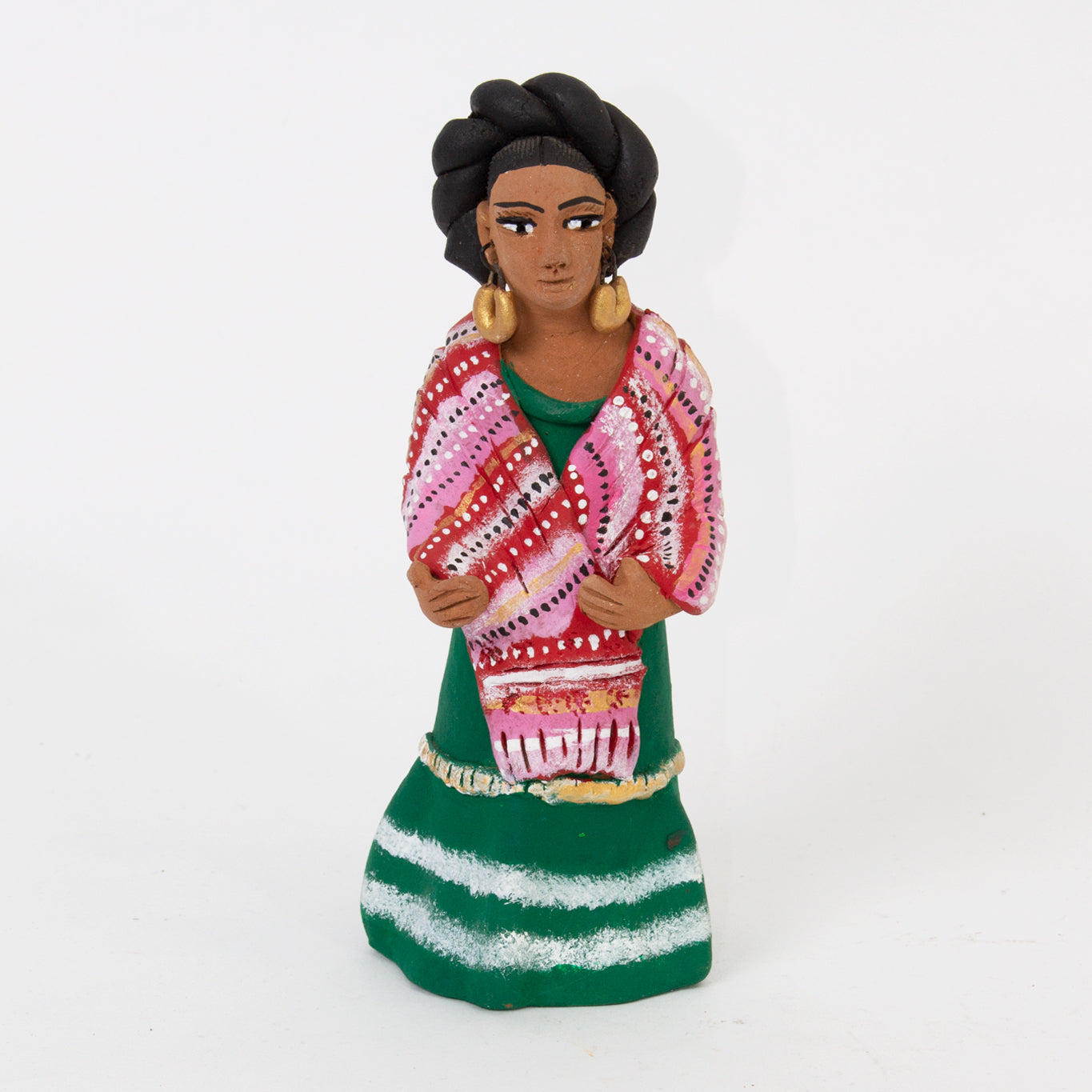 Figura de Mujer Pintada