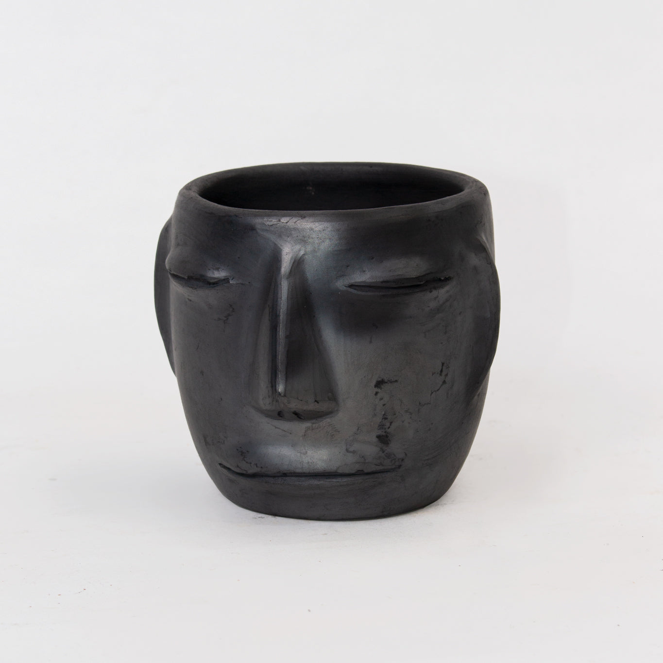 Taza Rostro de Barro Negro