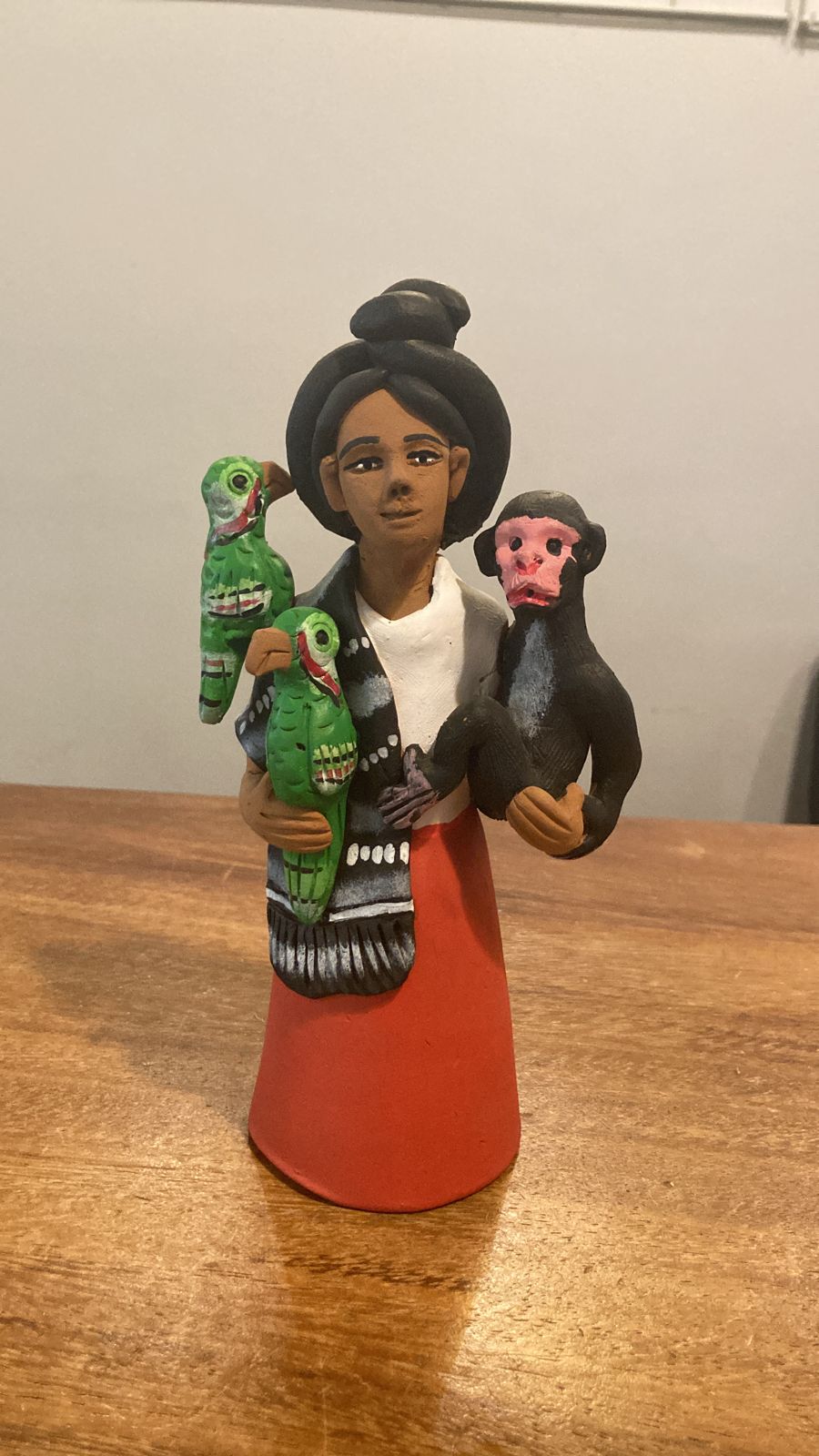 Figura de Mujer Pintada