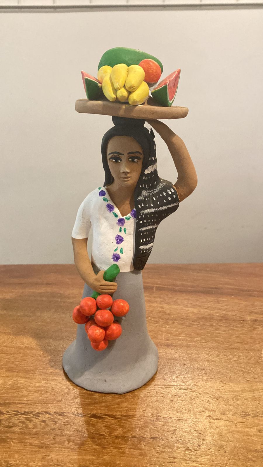 Figura de Mujer Pintada